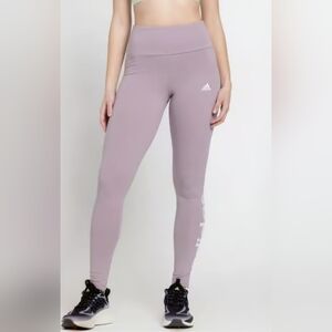 Original Adidas Essentials High-Waisted Logo Leggings. For women. Size 2XL....